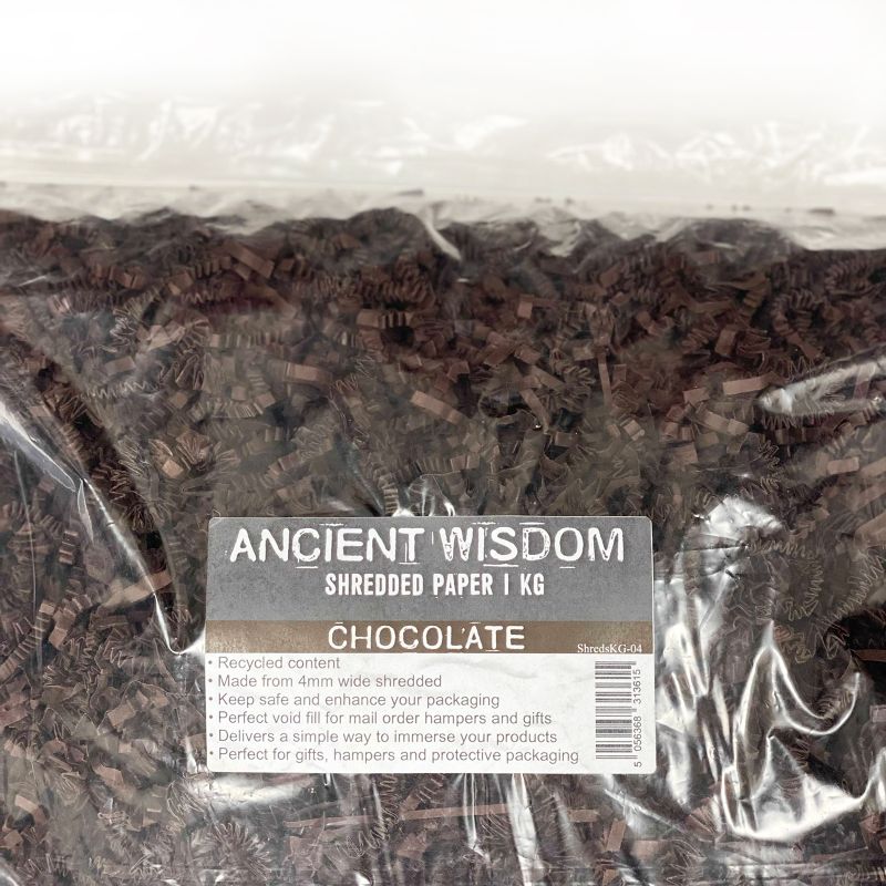 Shredded paper - Chocolate 1kg