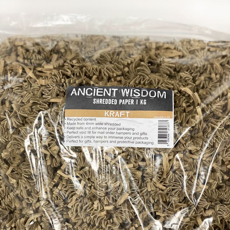 Shredded paper - Kraft 1kg
