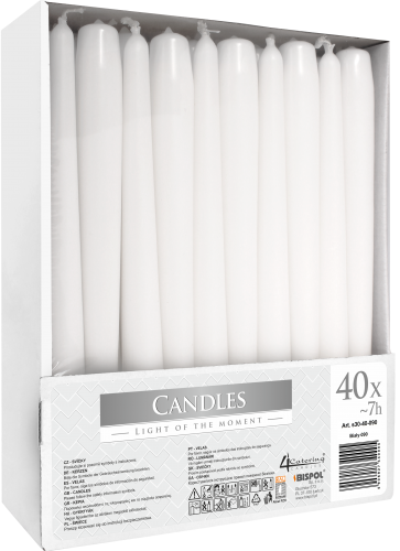 Taper Candle - White