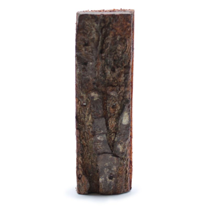Rustic Bark Letter - "I" - 7cm