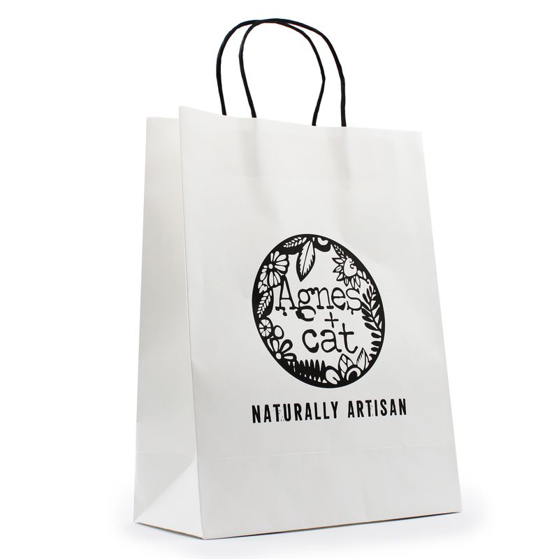 Large A&C Paper Carrier Bag 34x26x12cm