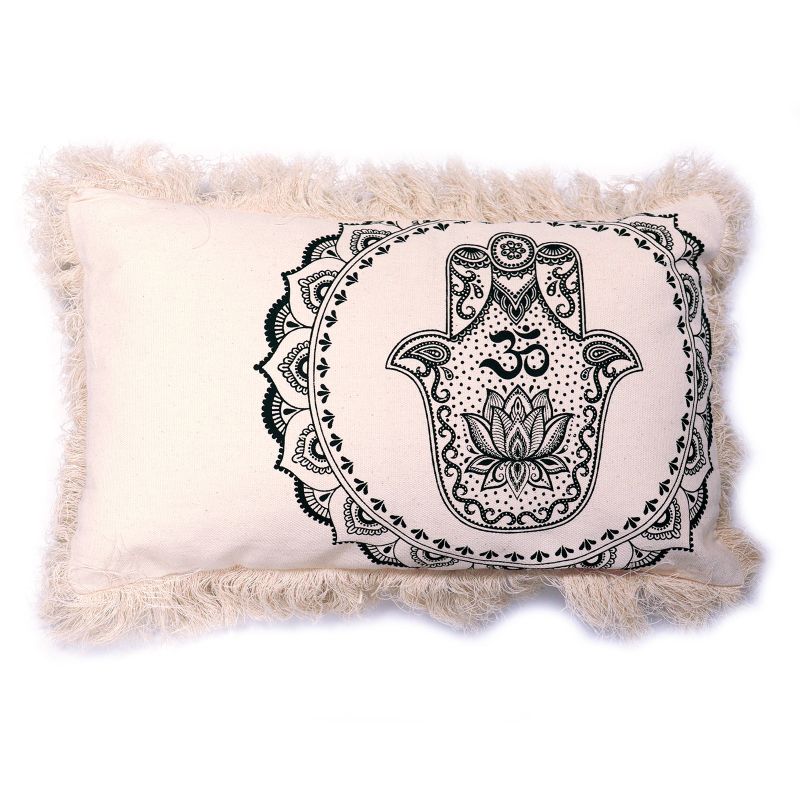Hamsa Mandala Cushion Covers - 30x50cm - green