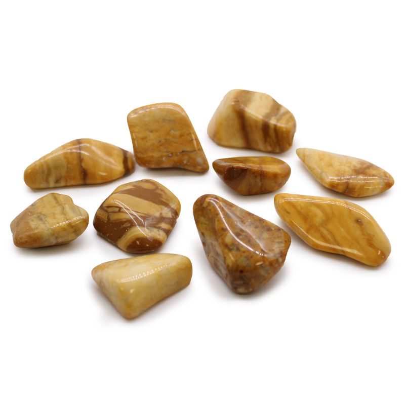 XL Tumble Stones - Jasper - Yellow
