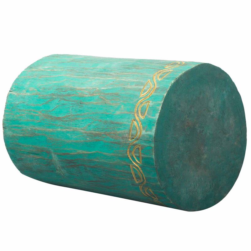 Tribal Plant Stand -  Albasia - Turquoise