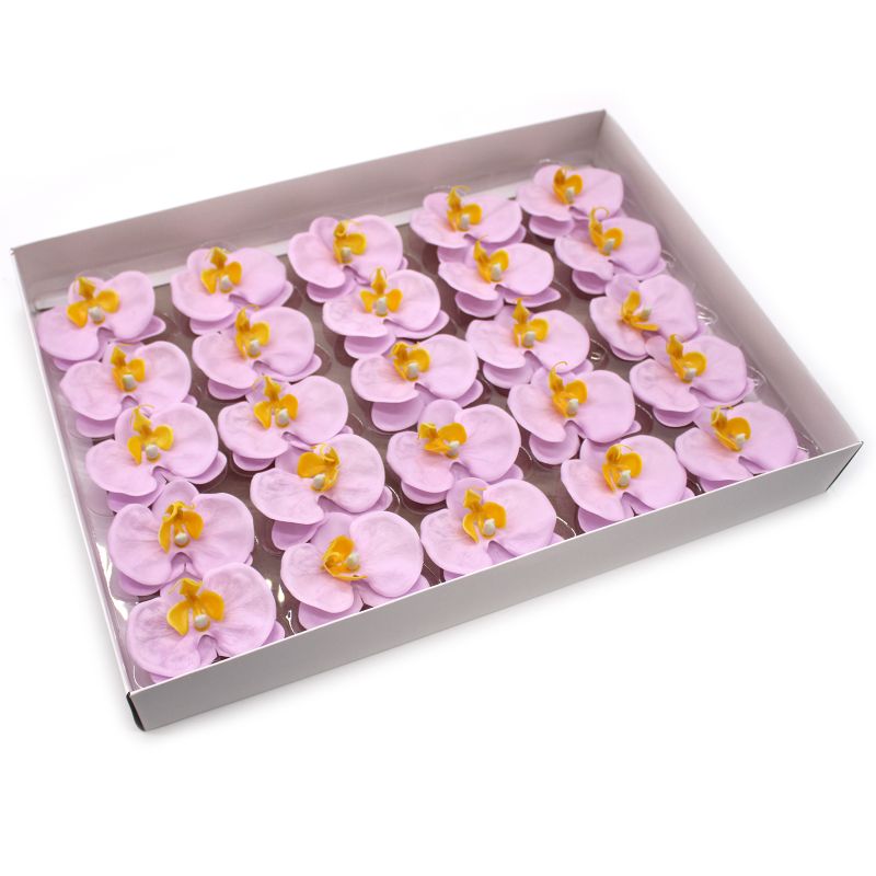 Craft Soap Flower - Orchid - Purple