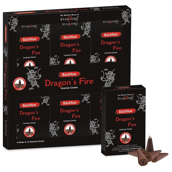 Mythical Backflow Cones - Dragon Fire