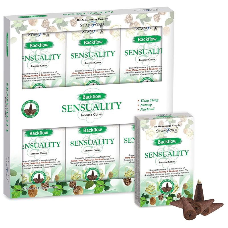 Aromatherapy Backflow Cones - Sensuality