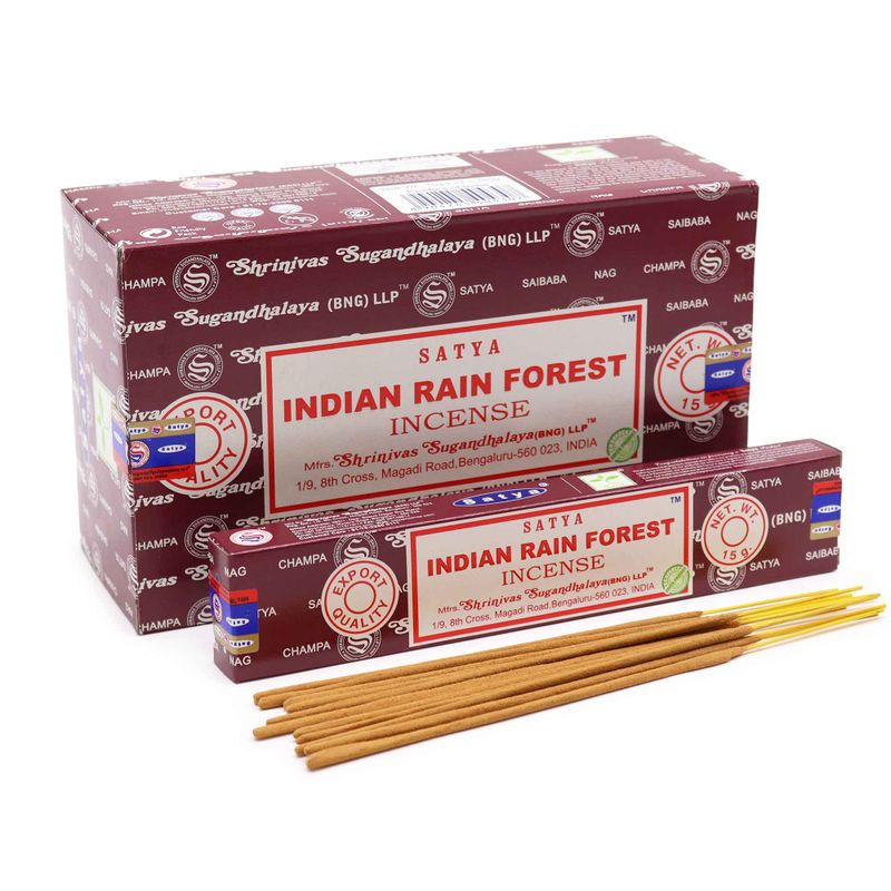 Satya Incense Sticks 15g - Indian Rain Forest