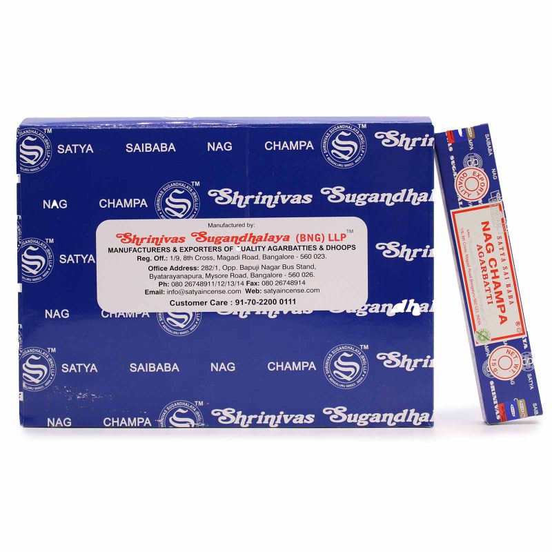Satya Nagchampa Incense 15 Gms in Display Box