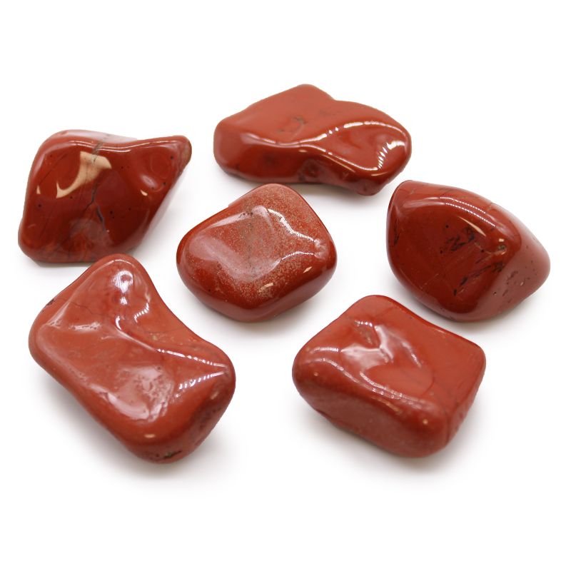 Large African Tumble Stone - Jasper - Red