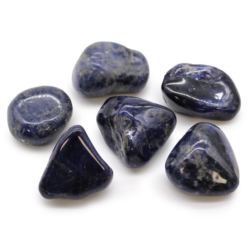 Large African Tumble Stone - Sodalite - Pure Blue