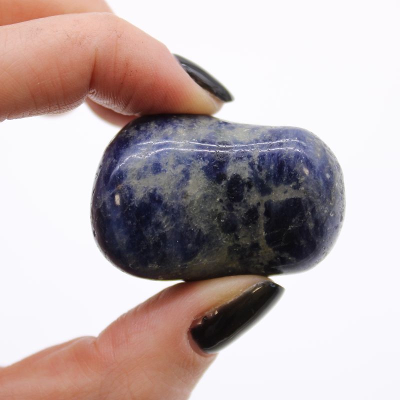 Large African Tumble Stone - Sodalite - Pure Blue