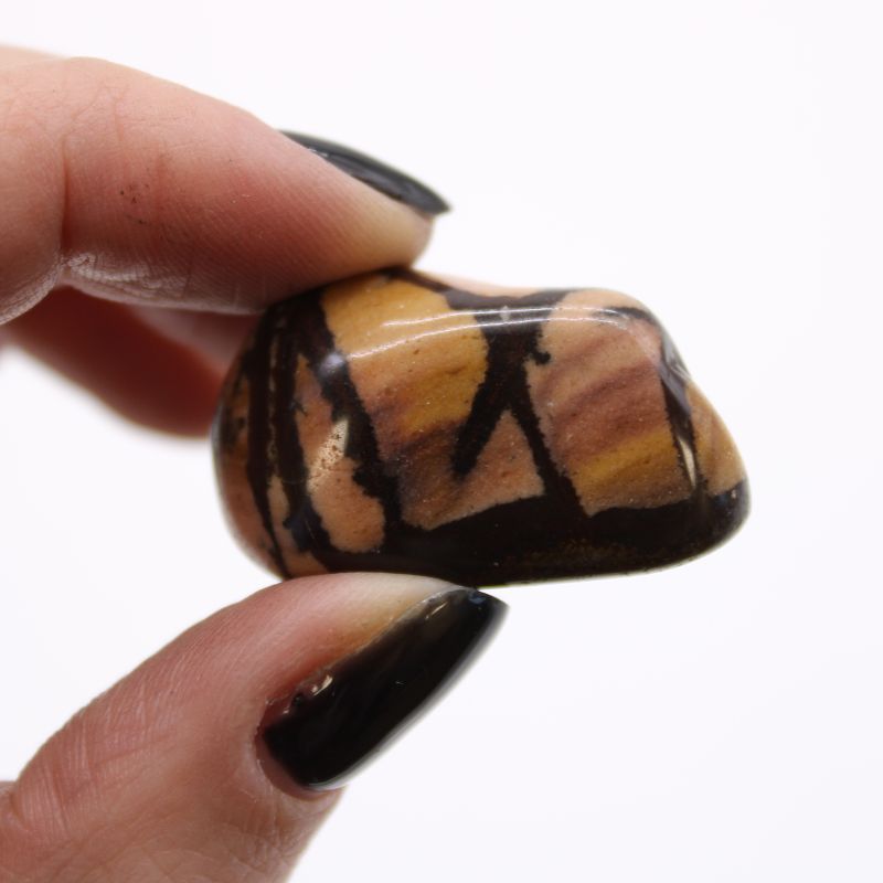 Medium African Tumble Stone - Jasper Nguni