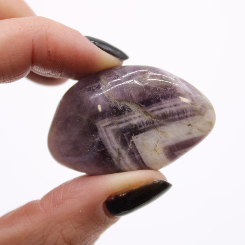 Medium African Tumble Stone - Amethyst