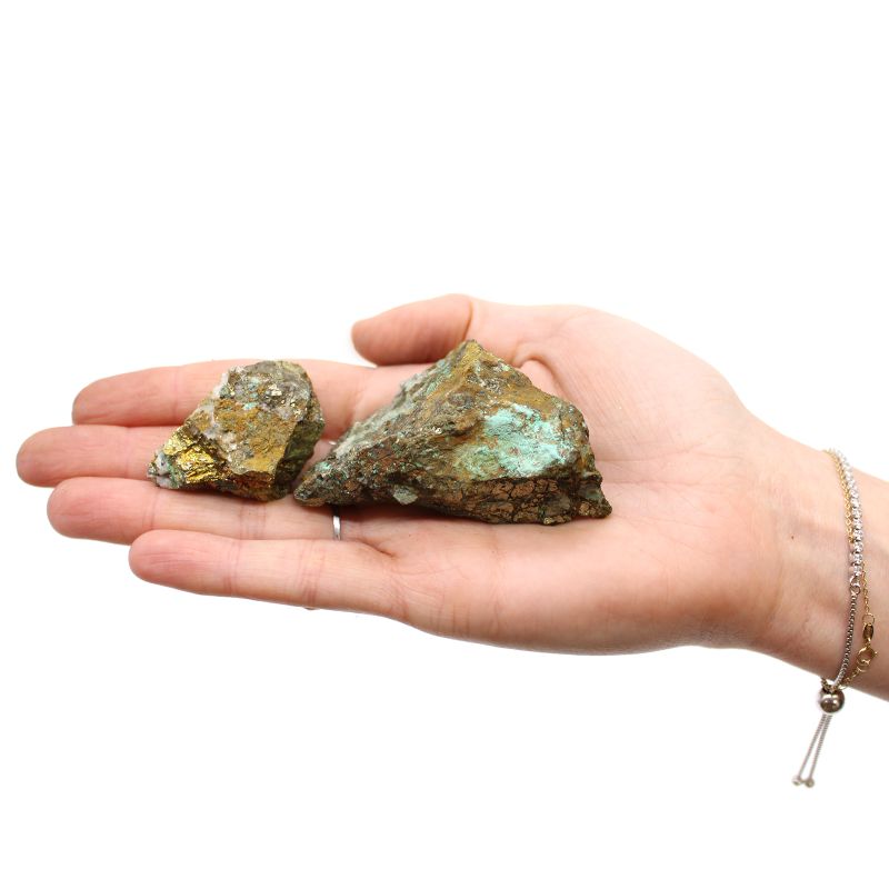 Mineral Specimens - Chalcopyrite (in-between 35-66 pieces)