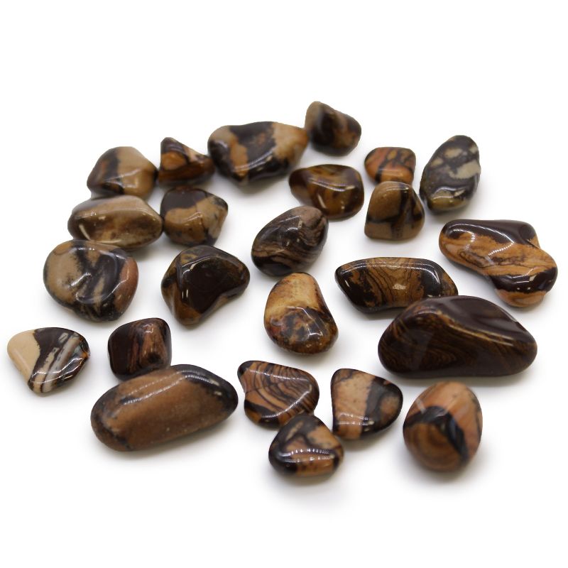Small African Tumble Stone - Picture Nguni