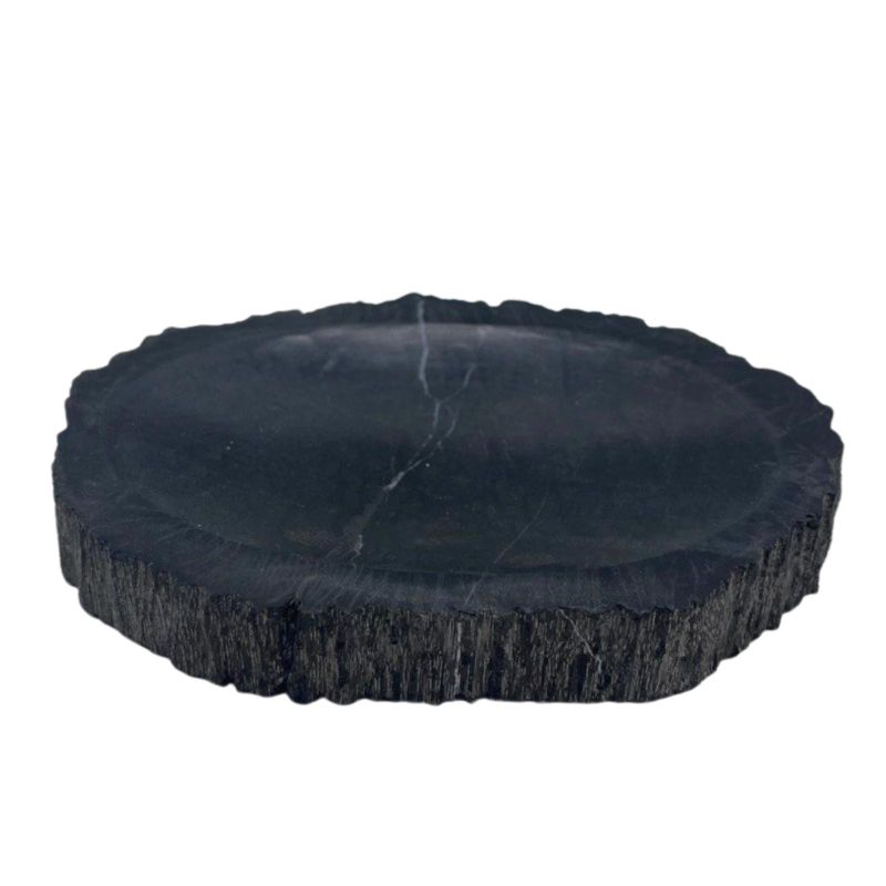 Petrified Wood Brown/Black Soap Dish