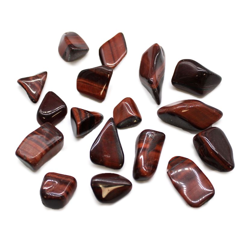 M Tumble Stone - Red Tiger Eye
