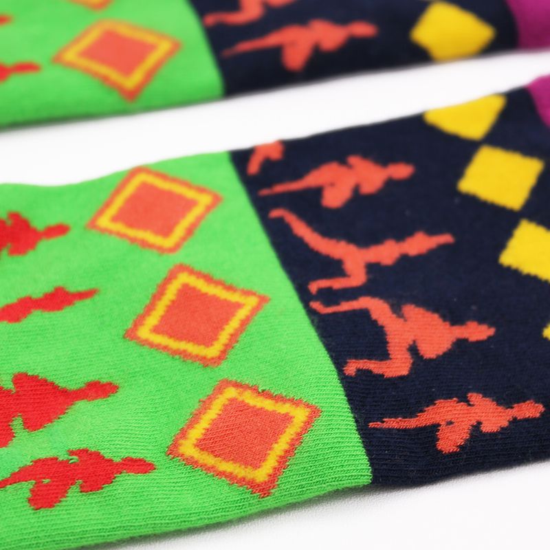 Hop Hare Bamboo Socks - Yoga Poses S/M