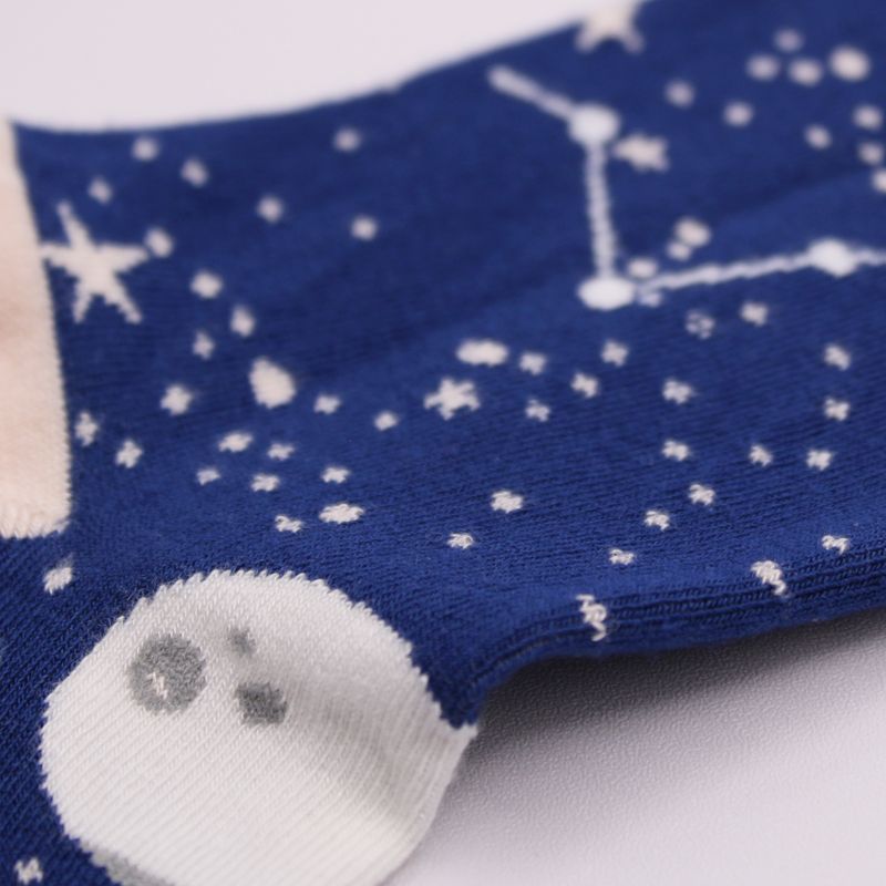 Hop Hare Bamboo Socks - Moon Walk S/M