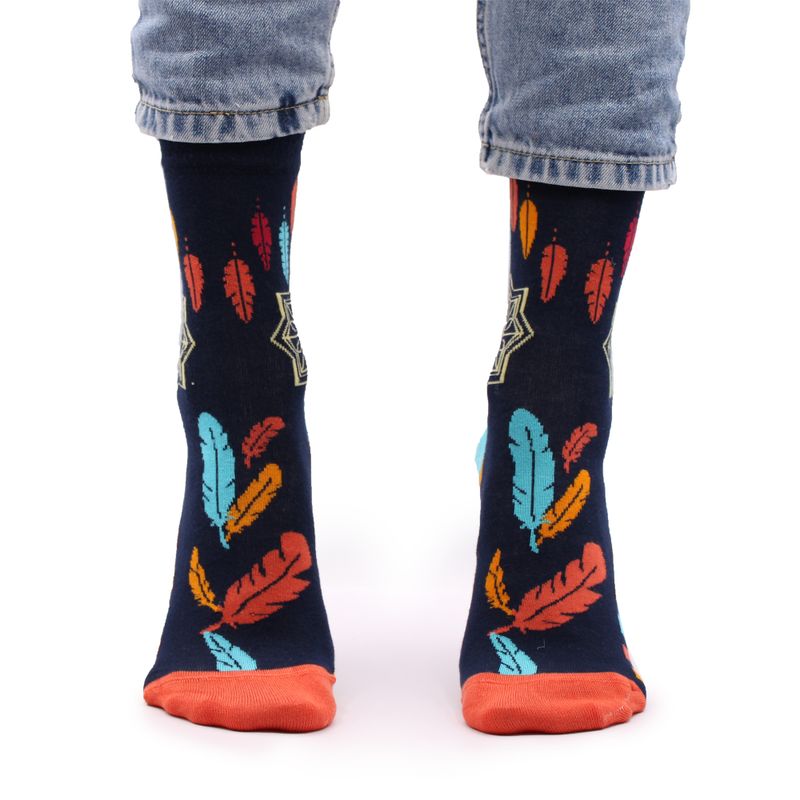 Hop Hare Bamboo Socks - Dreamcatcher S/M