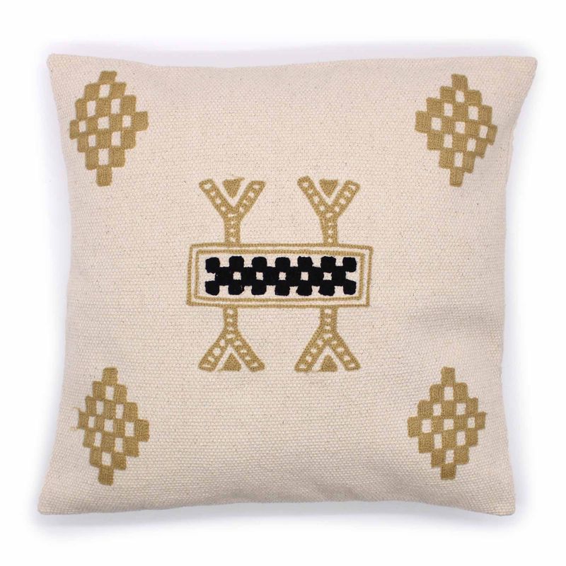 Lux Comfort Cushion Cover - Berber Design - 45x45cm