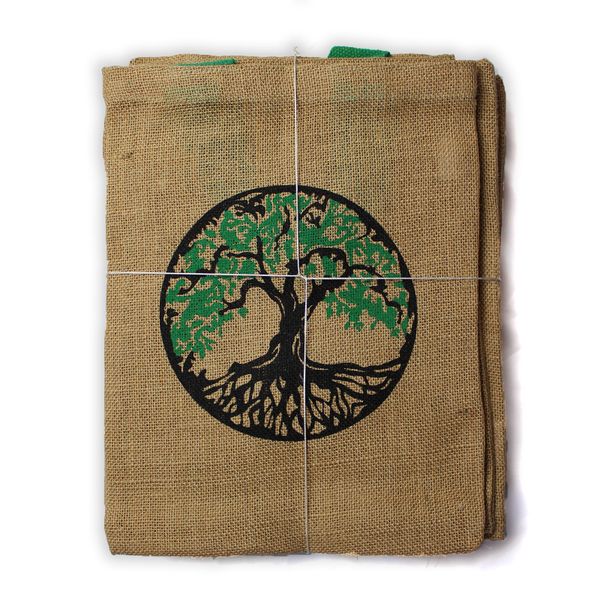 Jute Tote Bag - 5 assorted mystic designs