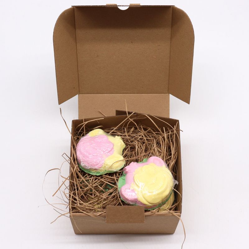 Monkey Bath Bomb 90g - Guava & Strawberry