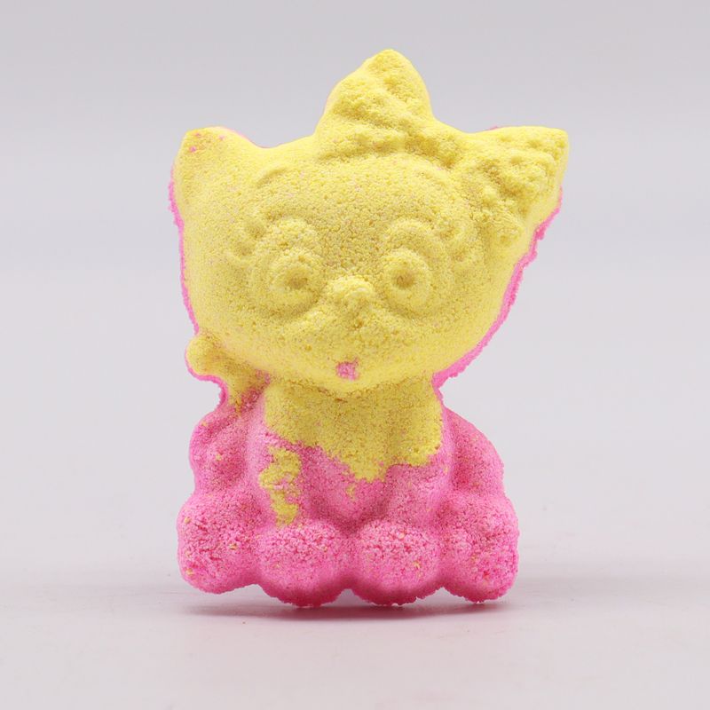Cat Bath Bomb 80g - Banana