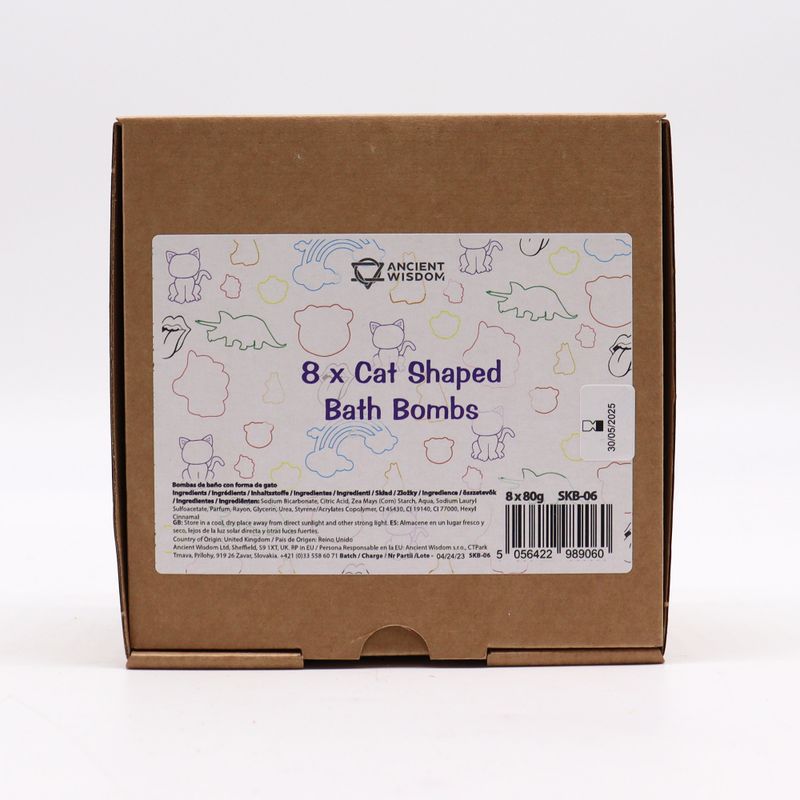 Cat Bath Bomb 80g - Banana