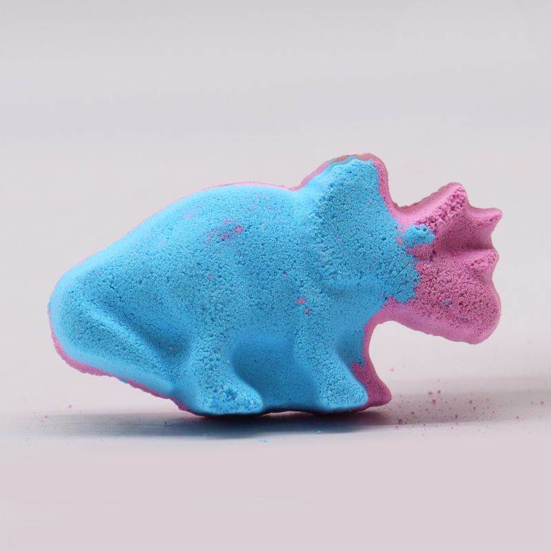 Dinosaur Bath Bomb 80g - Blueberry