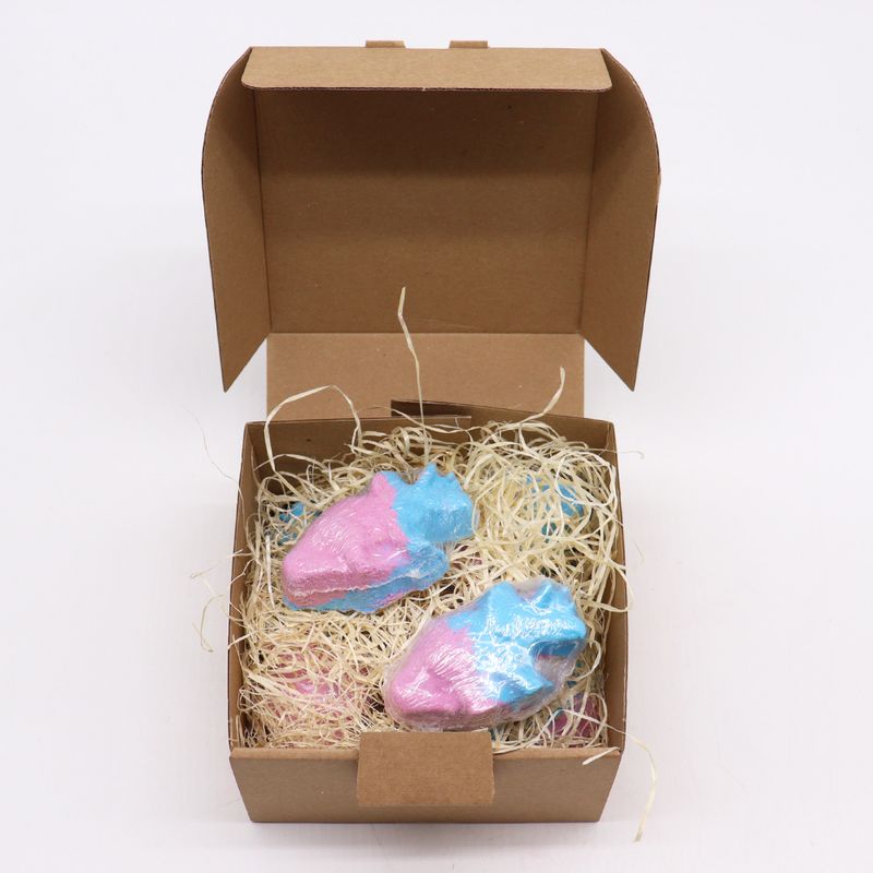 Dinosaur Bath Bomb 80g - Blueberry