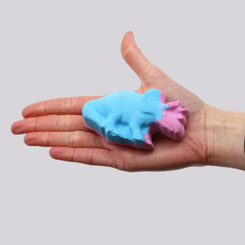 Dinosaur Bath Bomb 80g - Blueberry