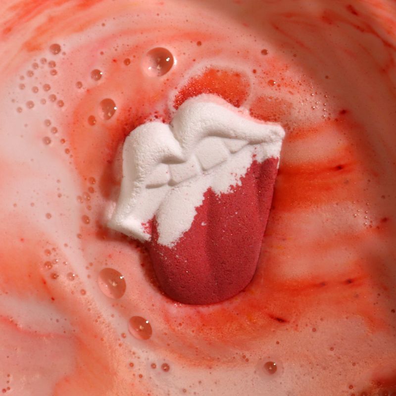 Lips Bath Bomb 60g - Raspberry & Pomergranate