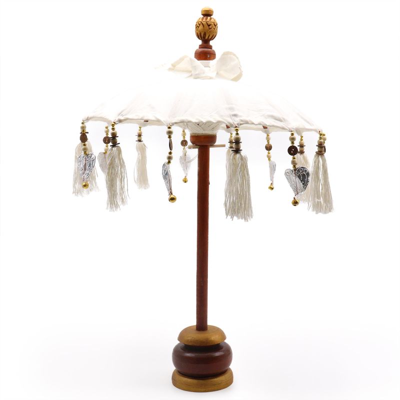 Bali Home Decor Parasol - Canvas - Natural - 40cm