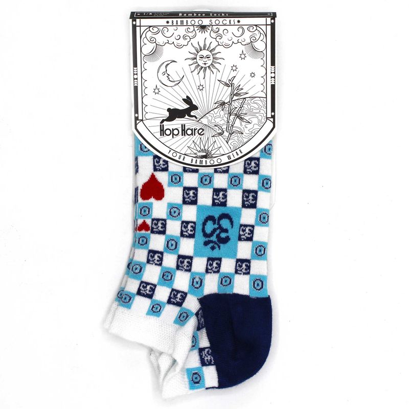 Hop Hare Bamboo Socks Low - Ohm Evil Eye S/M