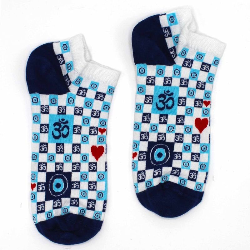 Hop Hare Bamboo Socks Low - Ohm Evil Eye S/M