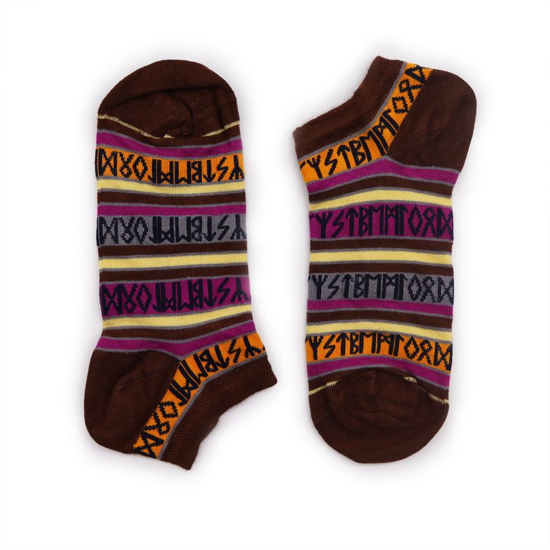 Hop Hare Bamboo Socks Low - Rune Stones S/M