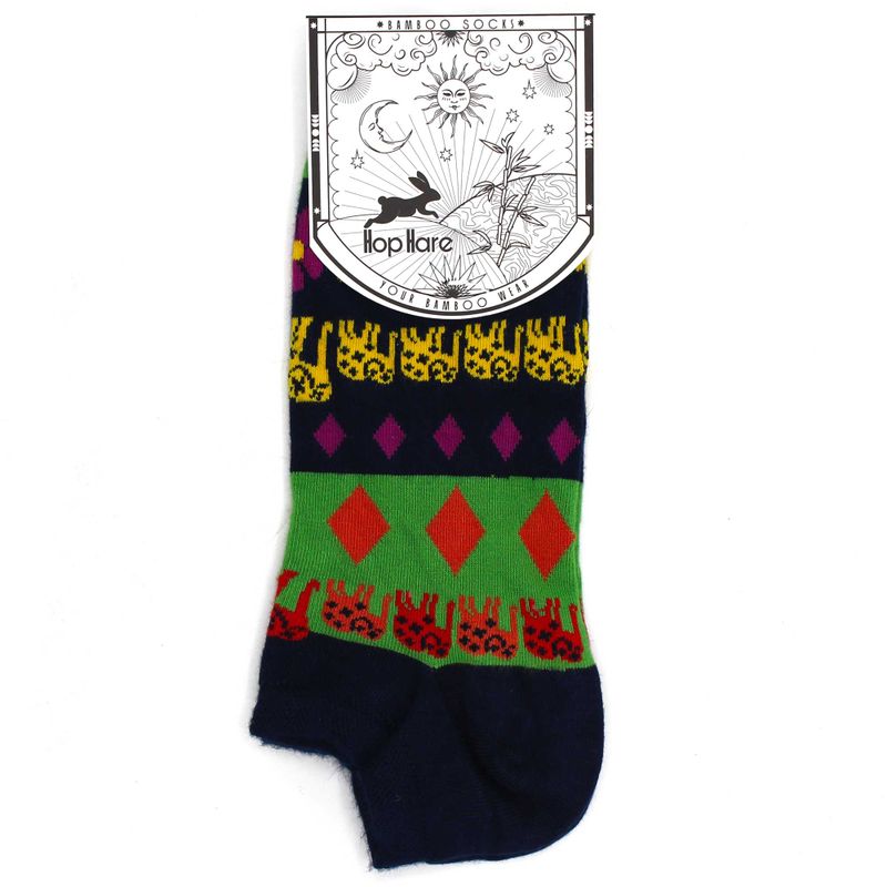 Hop Hare Bamboo Socks Low - Lucky Elephant S/M