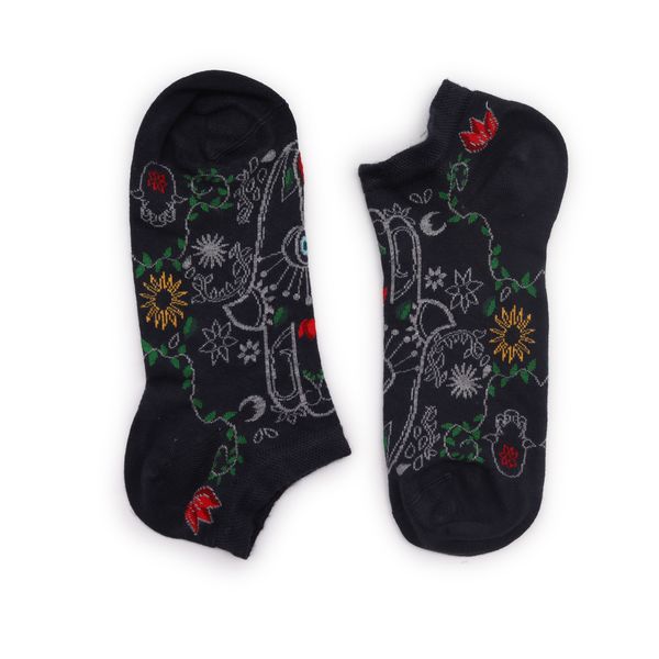 Hop Hare Bamboo Socks Low - Hamsa S/M