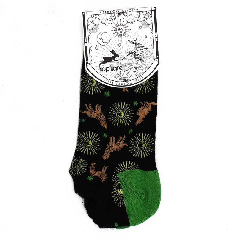 Hop Hare Bamboo Socks Low - Moonlight Wolfs S/M