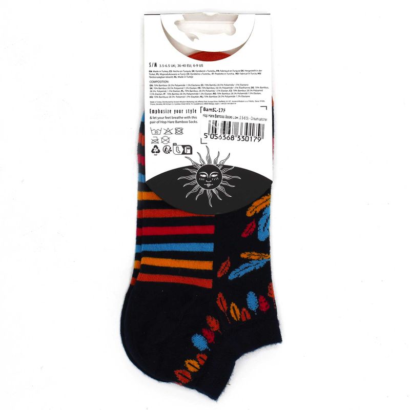 Hop Hare Bamboo Socks Low - Dreamcatcher S/M