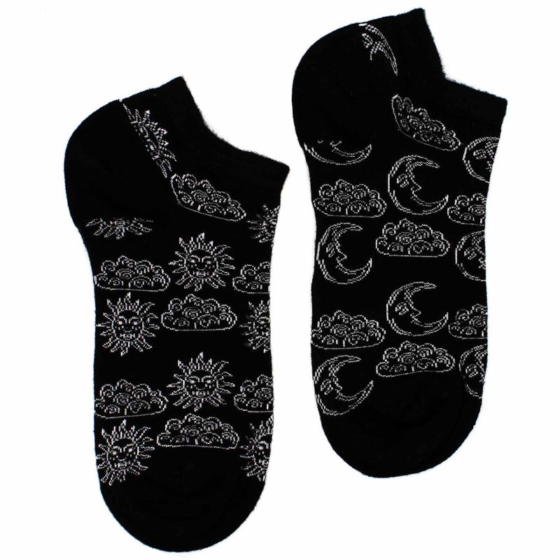 Hop Hare Bamboo Socks Low - Day and Night S/M