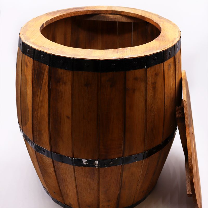 Beer Barrel Table - Natural 60x48,5cm