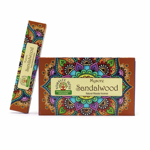 Namaste Mandala Masala Incense - Sandalwood