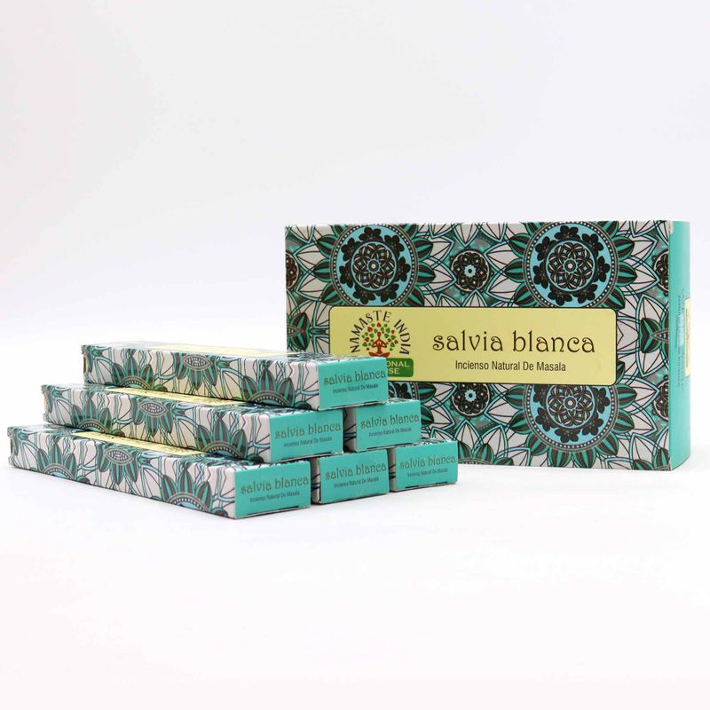 Namaste Mandala Masala Incense - White Sage