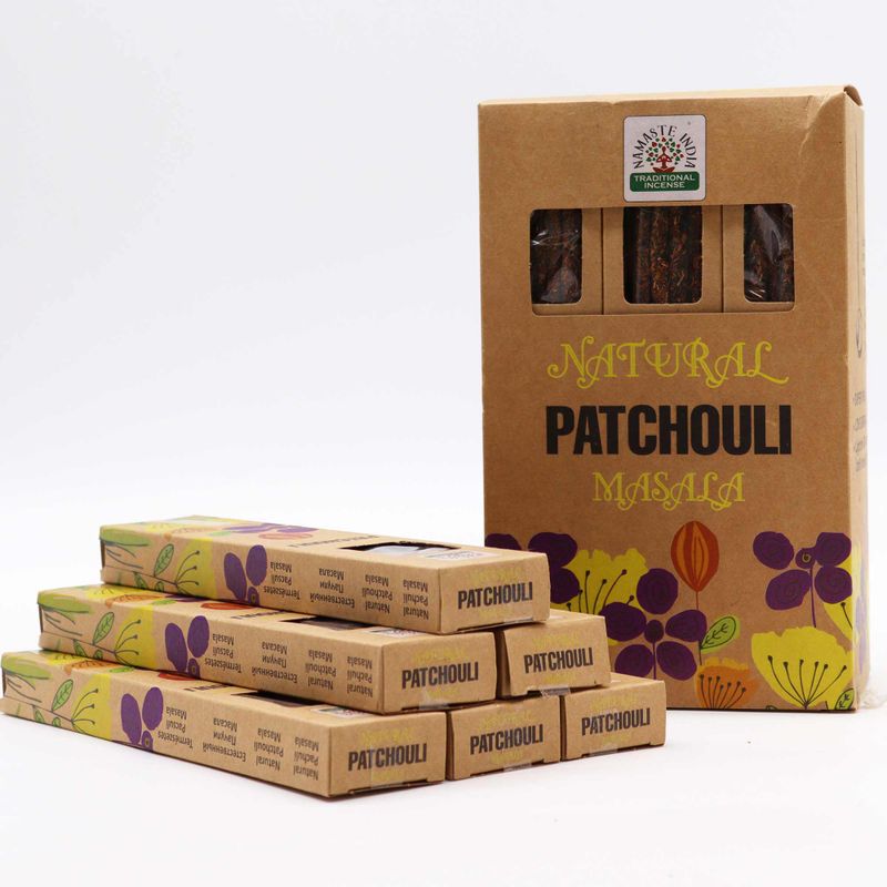 Natural Botanical Masala Incense - Patchouli