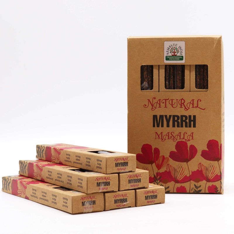 Natural Botanical Masala Incense - Myrrh