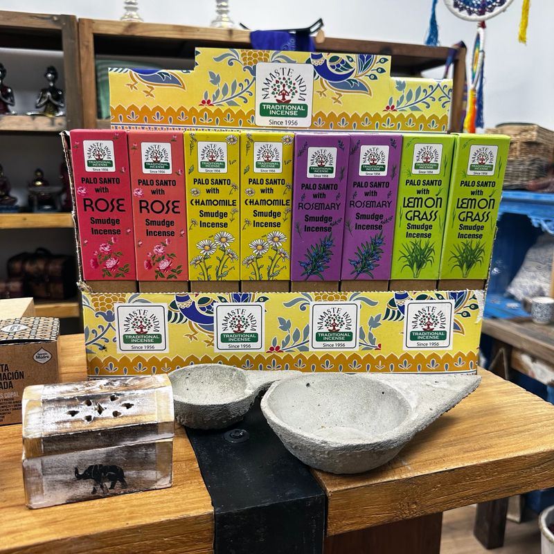 Earth Inspired Smudge Incense Display Pack (12x4 Fragrances)
