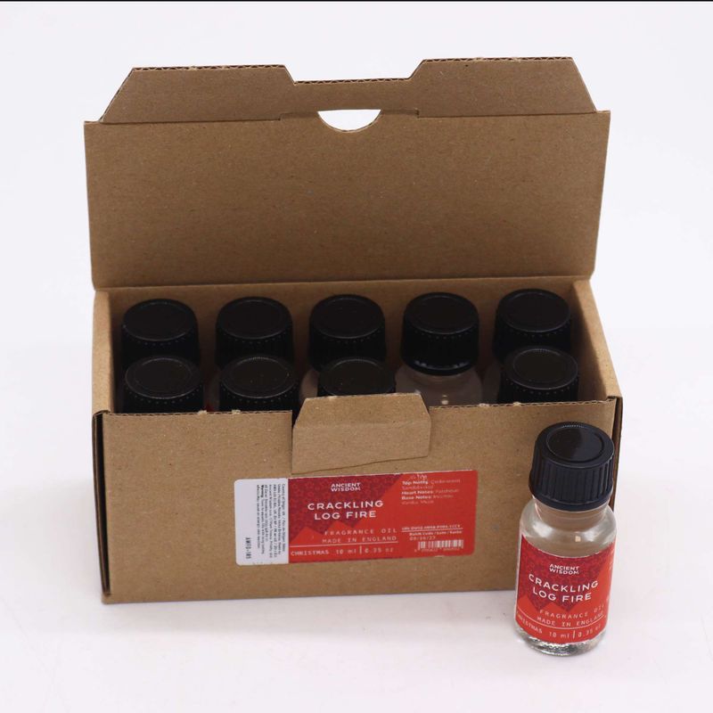 10ml Crackling Log Fire Fragrance Oil